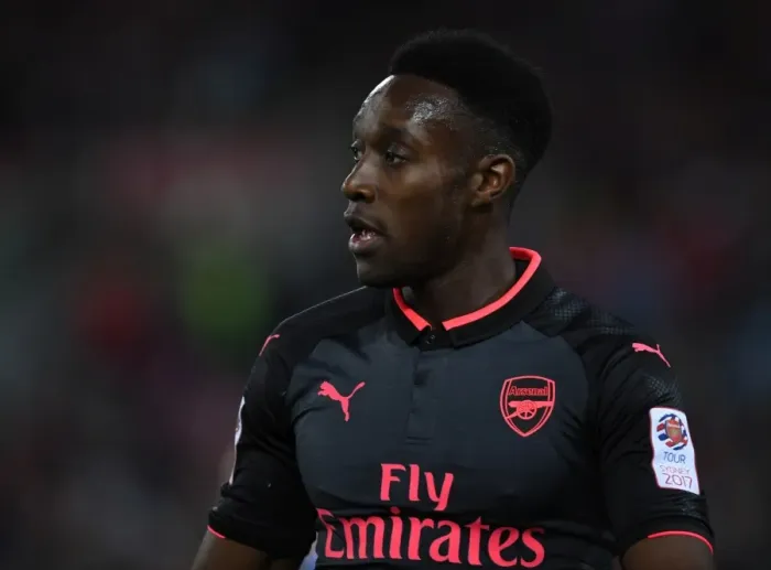 Framed Print : Danny Welbeck in Action: Arsenal vs. Sydney FC (2017) Framed Print : Danny Welbeck in Action: Arsenal vs. Sydney FC (2017)