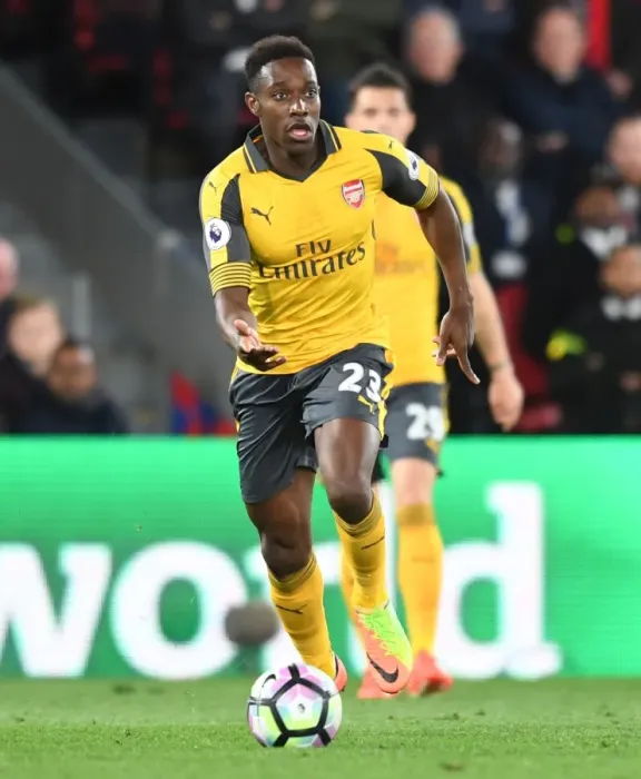 Framed Print : Danny Welbeck in Action: Crystal Palace vs Arsenal, Premier League 2016-17