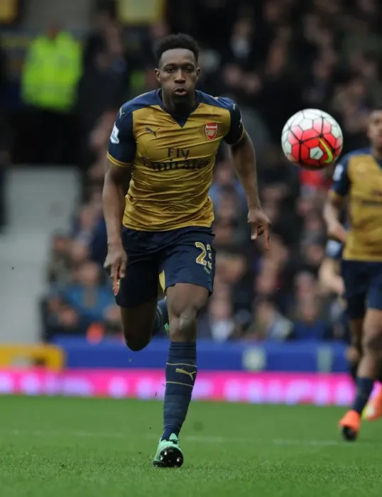 Framed Print : Danny Welbeck in Action: Everton vs. Arsenal, Premier League 2015-16 Framed Print : Danny Welbeck in Action: Everton vs. Arsenal, Premier League 2015-16