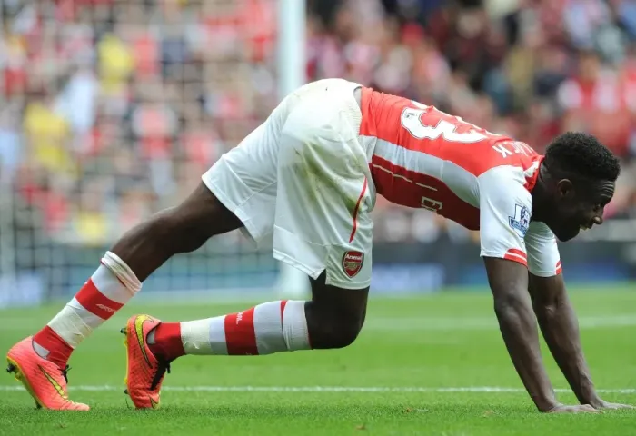 Framed Print : Danny Welbeck (Arsenal). Arsenal 2: 2 Manchester City. Barclays Premier League. Emirates Stadium Framed Print : Danny Welbeck (Arsenal). Arsenal 2: 2 Manchester City. Barclays Premier League. Emirates Stadium