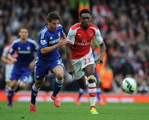 Danny Welbeck (Arsenal) Cesar Azpilicueta (Chelsea). Arsenal 0: 0 Chelsea. Barclays Premier League