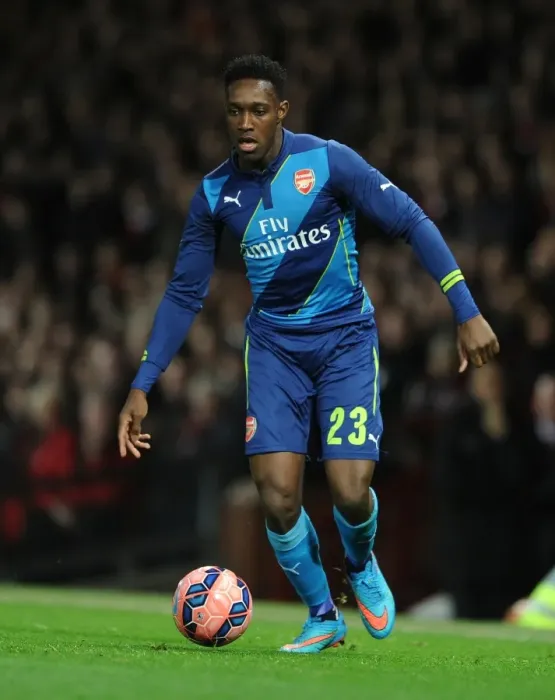 Framed Print : Danny Welbeck (Arsenal). Manchester United 1: 2 Arsenal. FA Cup 6th Round. Old Trafford Framed Print : Danny Welbeck (Arsenal). Manchester United 1: 2 Arsenal. FA Cup 6th Round. Old Trafford