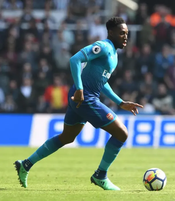 Framed Print : Danny Welbeck (Arsenal). Newcastle United 2: 1 Arsenal. Premier League. St. Jamess Park Framed Print : Danny Welbeck (Arsenal). Newcastle United 2: 1 Arsenal. Premier League. St. Jamess Park