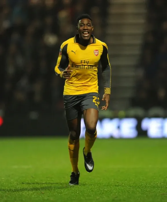 Framed Print : Danny Welbeck in FA Cup Action: Arsenal vs. Preston North End Framed Print : Danny Welbeck in FA Cup Action: Arsenal vs. Preston North End