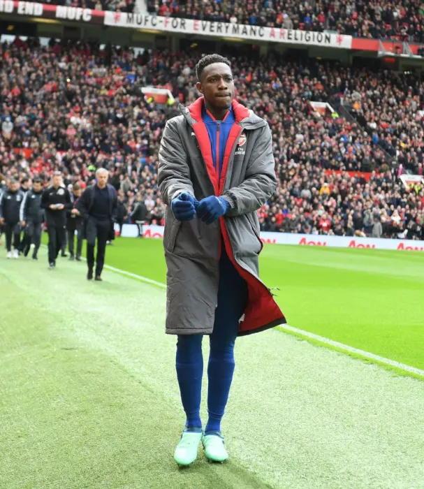 Framed Print : Danny Welbeck: The Return to Old Trafford - Manchester United vs Arsenal, Premier League 2017-18