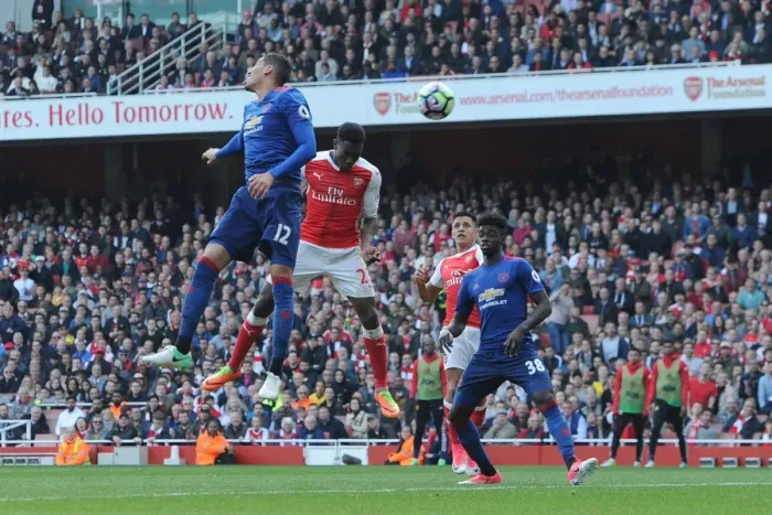 Framed Print : Danny Welbeck Scores Dramatic Goal Against Manchester United in Premier League Showdown Framed Print : Danny Welbeck Scores Dramatic Goal Against Manchester United in Premier League Showdown