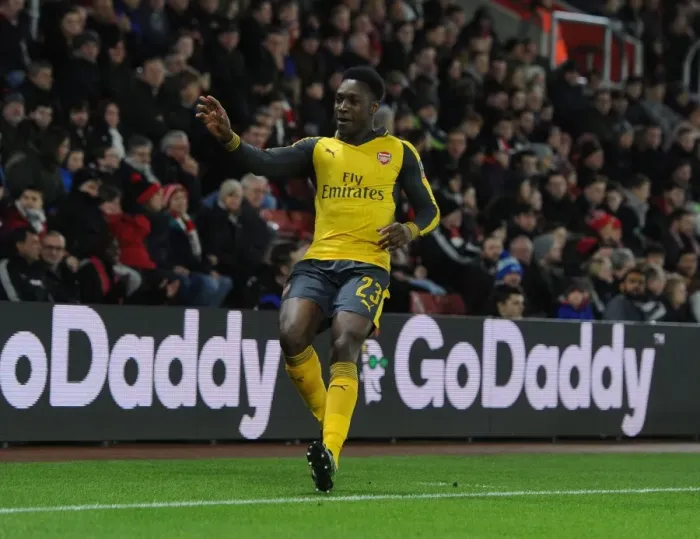 Framed Print : Danny Welbeck Scores First Arsenal Goal: FA Cup Victory over Southampton (2017) Framed Print : Danny Welbeck Scores First Arsenal Goal: FA Cup Victory over Southampton (2017)