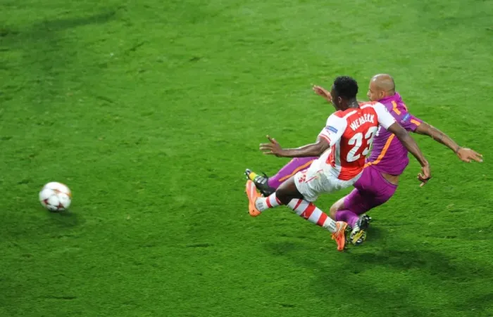 Framed Print : Danny Welbeck Scores First Arsenal Goal Against Galatasaray: October 2014 Champions League Clash Framed Print : Danny Welbeck Scores First Arsenal Goal Against Galatasaray: October 2014 Champions League Clash