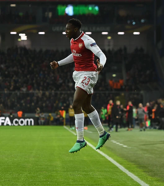 Danny Welbeck Scores First Goal: Arsenal's Europa League Victory over CSKA Moscow (April 2018)