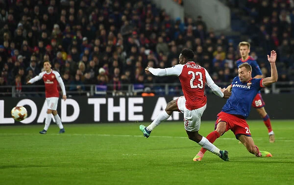 Danny Welbeck Scores First Goal: Arsenal's Europa League Victory over CSKA Moscow (April 2018)