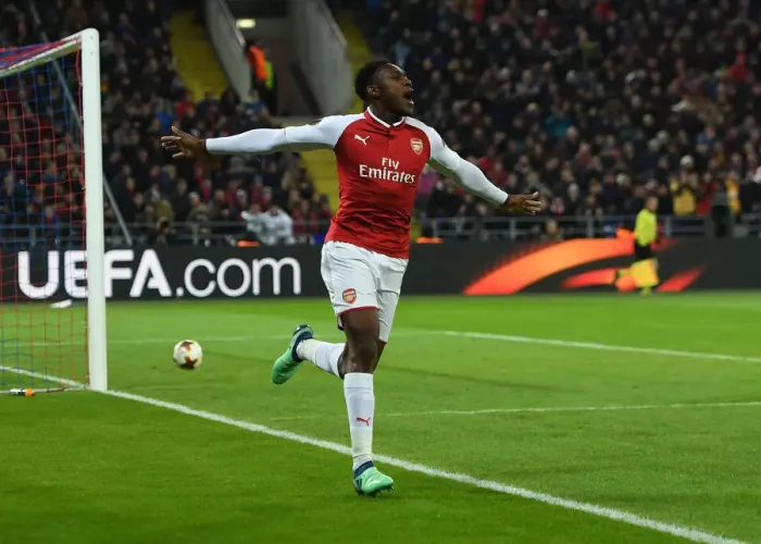 Framed Print : Danny Welbeck Scores First Goal: Arsenal's Europa League Triumph over CSKA Moscow (April 2018) Framed Print : Danny Welbeck Scores First Goal: Arsenal's Europa League Triumph over CSKA Moscow (April 2018)