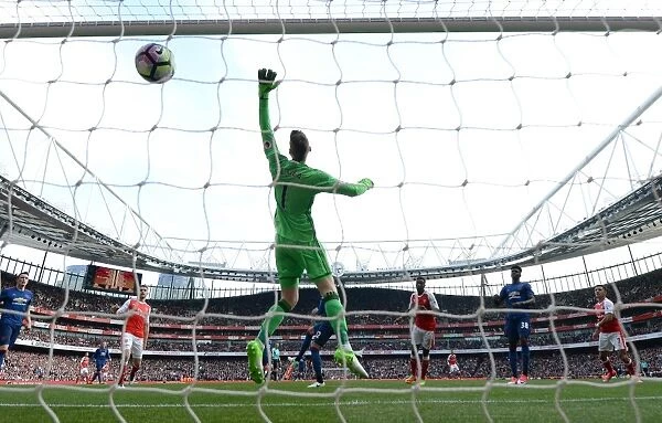 Danny Welbeck Scores the Second Goal: Arsenal vs. Manchester United, Premier League 2016-17
