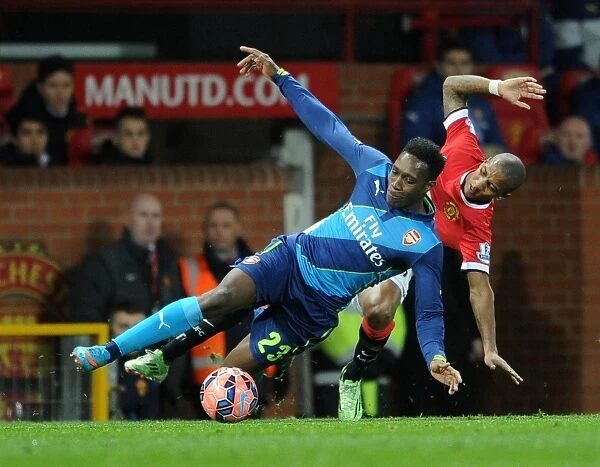 Danny Welbeck vs. Ashley Young: FA Cup Quarterfinal Clash Between Manchester United and Arsenal