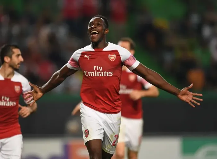 Framed Print : Danny Welbeck's Game-Winning Goal: Arsenal Secures Europa League Triumph over Sporting Lisbon Framed Print : Danny Welbeck's Game-Winning Goal: Arsenal Secures Europa League Triumph over Sporting Lisbon