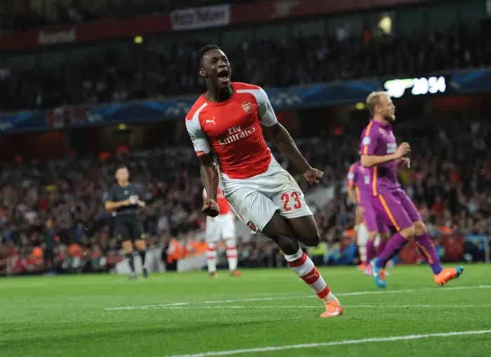 Framed Print : Danny Welbeck's Hat-Trick: Arsenal's Crushing 4-1 Victory Over Galatasaray in Champions League Framed Print : Danny Welbeck's Hat-Trick: Arsenal's Crushing 4-1 Victory Over Galatasaray in Champions League