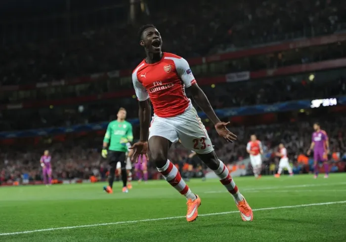 Framed Print : Danny Welbeck's Hat-Trick: Arsenal's Victory Over Galatasaray in the 2014 / 15 Champions League Framed Print : Danny Welbeck's Hat-Trick: Arsenal's Victory Over Galatasaray in the 2014 / 15 Champions League