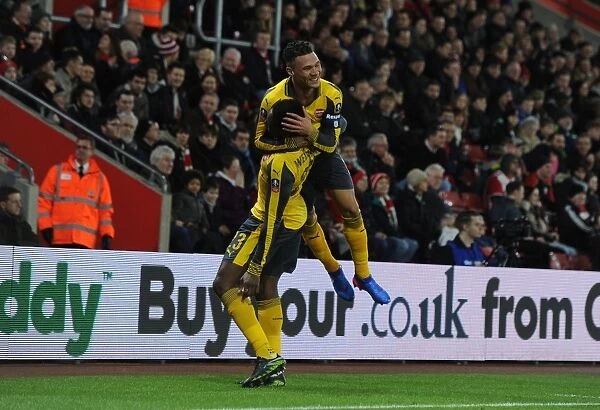 Danny Welbeck's Historic FA Cup Debut Goal: Southampton vs Arsenal, 2016-17
