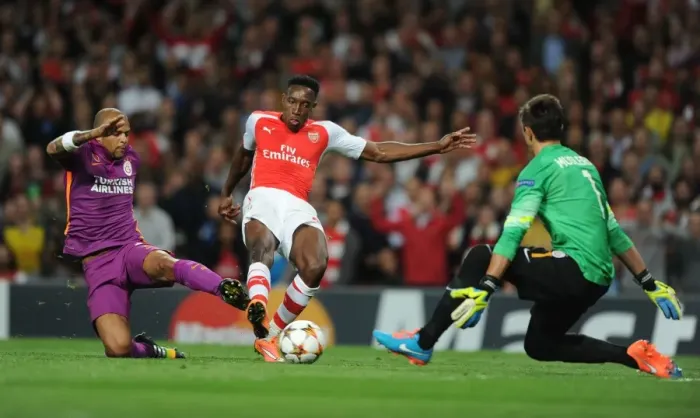 Framed Print : Danny Welbeck's Stunning Goal: Arsenal Tops Galatasaray in Champions League Framed Print : Danny Welbeck's Stunning Goal: Arsenal Tops Galatasaray in Champions League
