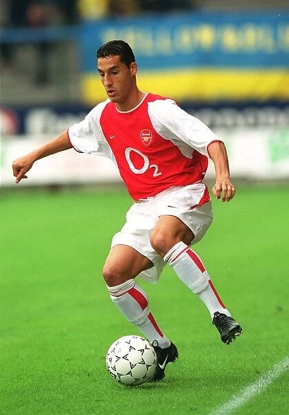 David Grondin in Action for Arsenal vs. Beveren, 2002 (1:1)