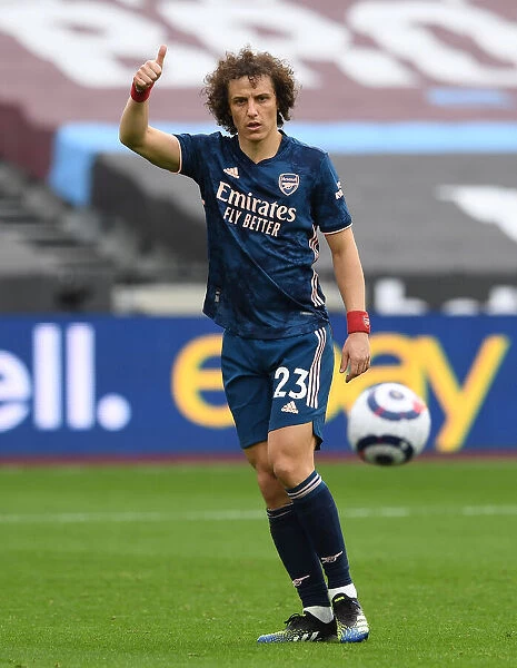 David Luiz in Action: Arsenal vs West Ham United, Premier League 2020-21