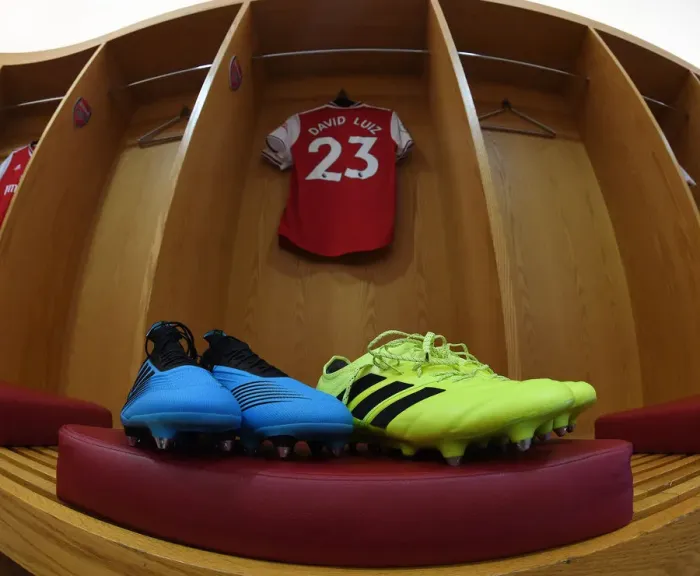 Framed Print : David Luiz Gears Up: Arsenal vs. Burnley at Emirates Stadium Framed Print : David Luiz Gears Up: Arsenal vs. Burnley at Emirates Stadium