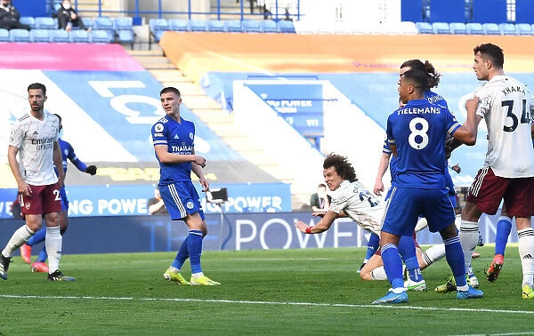 David Luiz Scores First Goal: Leicester City vs. Arsenal, Premier League 2020-21
