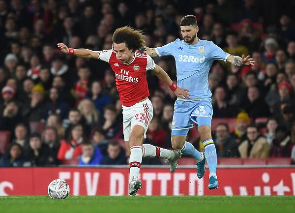 David Luiz: Unwavering Concentration in Arsenal's FA Cup Battle against Leeds United
