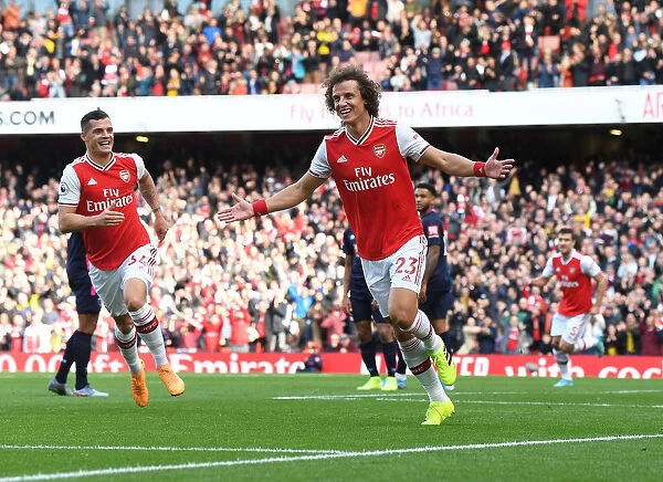 David Luiz's Thrilling Winner: Arsenal FC Triumphs Over AFC Bournemouth in the Premier League 2019-20