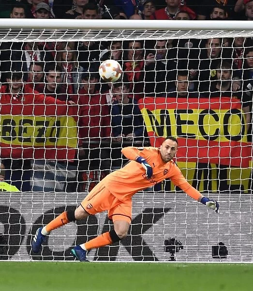 David Ospina in Action: Arsenal vs Atletico Madrid, UEFA Europa League Semi-Final