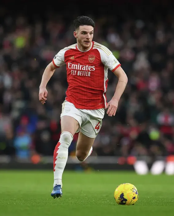 Framed Print : Declan Rice in Action: Arsenal vs Brighton & Hove Albion, Premier League 2023-24 Framed Print : Declan Rice in Action: Arsenal vs Brighton & Hove Albion, Premier League 2023-24