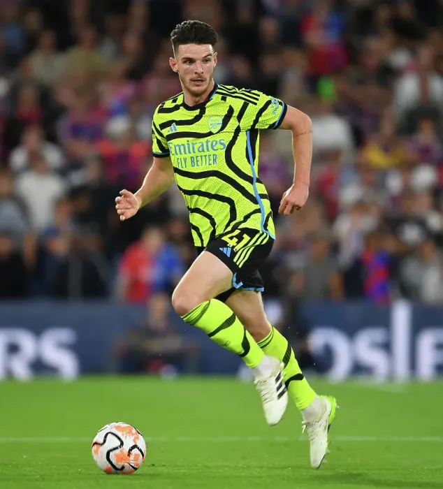 Framed Print : Declan Rice in Action: Crystal Palace vs. Arsenal, 2023-24 Premier League Framed Print : Declan Rice in Action: Crystal Palace vs. Arsenal, 2023-24 Premier League
