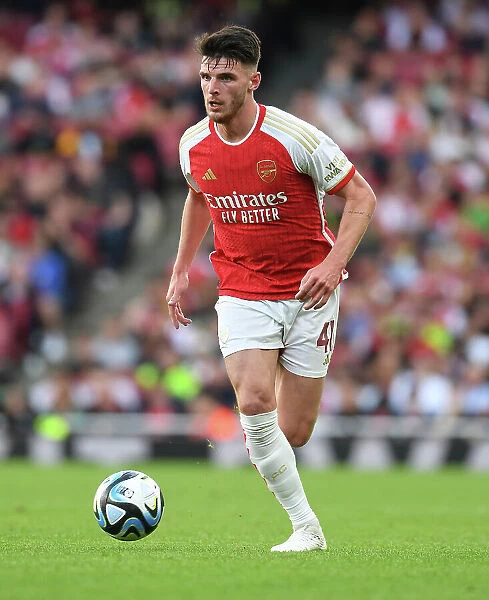 Declan Rice Shines: Arsenal's Dominant Display Against AS Monaco in Emirates Cup 2023-24