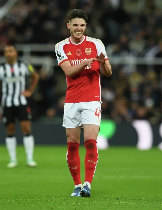 Framed Print : Declan Rice Shines: Arsenal's Premier League Victory Over Newcastle United (2023-24) Framed Print : Declan Rice Shines: Arsenal's Premier League Victory Over Newcastle United (2023-24)