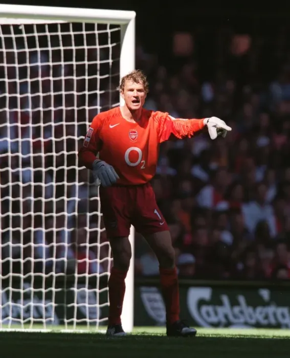 Framed Print : Defiant Lehmann in FA Community Shield Loss to Chelsea at The Millennium Stadium (2005)
