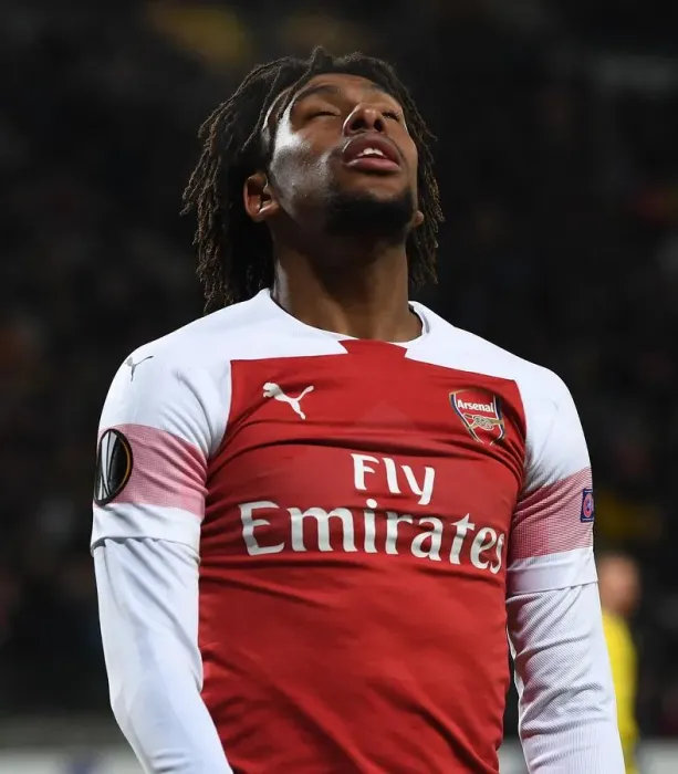 Framed Print : Dejected Alex Iwobi: Arsenal's Europa League Struggles Against BATE Borisov Framed Print : Dejected Alex Iwobi: Arsenal's Europa League Struggles Against BATE Borisov