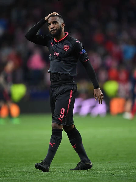 Dejected Lacazette: Atletico Madrid Eliminate Arsenal from Europa League