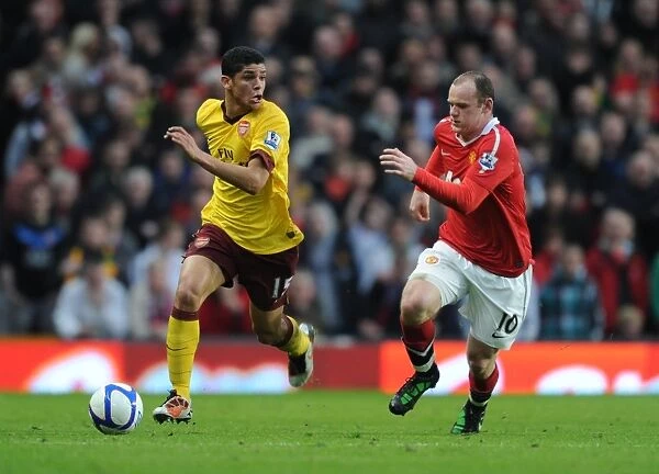 Denilson (Arsenal) Wayne Rooney (Man United). Manchester United 2: 0 Arsenal