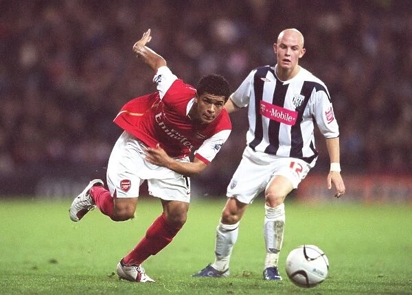 Denilson Doubles: Arsenal's Victory Over West Brom in Carling League Cup (2006)