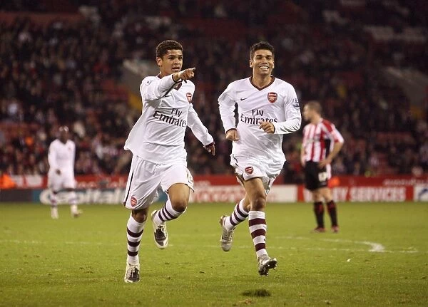 Denilson and Eduardo: Triumphant Moment as Arsenal Scores Third Goal Against Sheffield United
