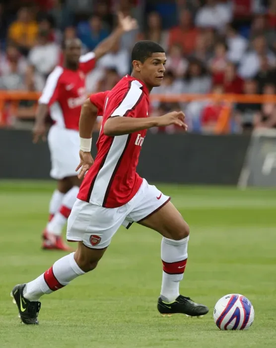 Framed Print : Denilson Shines: Arsenal's 2-1 Victory Over Barnet in 2008 Pre-Season Friendly Framed Print : Denilson Shines: Arsenal's 2-1 Victory Over Barnet in 2008 Pre-Season Friendly