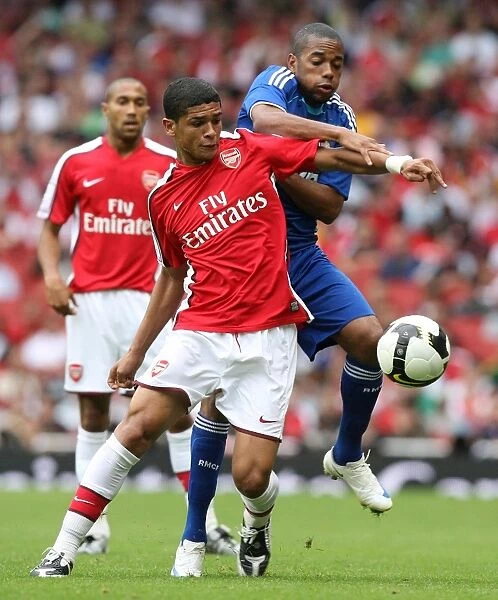 Denilson's Defiant Victory: Arsenal's 1-0 Win Over Real Madrid (Robinho) - Emirates Cup 2008