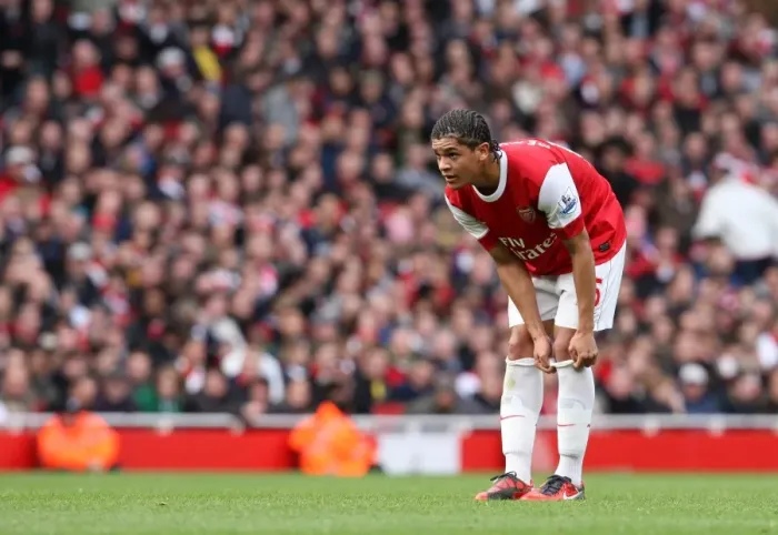 Framed Print : Denilson's Game-Winning Goal: Arsenal 1-0 West Ham United (2010-11) Framed Print : Denilson's Game-Winning Goal: Arsenal 1-0 West Ham United (2010-11)