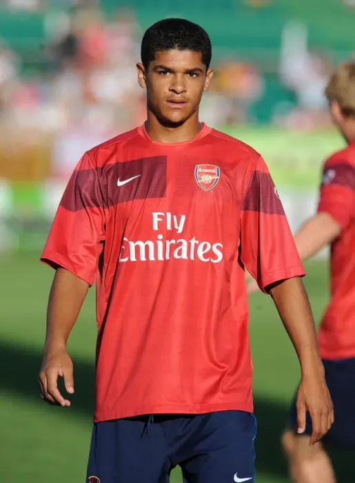 Framed Print : Denilson's Triumph: Arsenal's 5-0 Pre-Season Win Over Szombathelyi (2009)