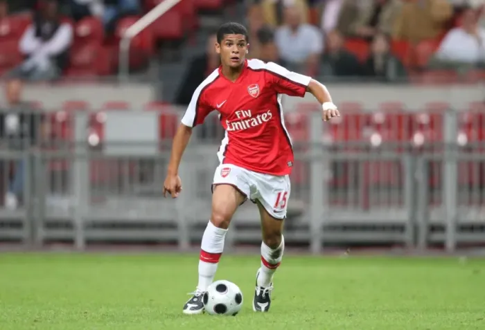 Framed Print : Denilson's Triumph: Arsenal's Exhilarating 3-2 Win Over Ajax at Amsterdam ArenA, 2008 Framed Print : Denilson's Triumph: Arsenal's Exhilarating 3-2 Win Over Ajax at Amsterdam ArenA, 2008