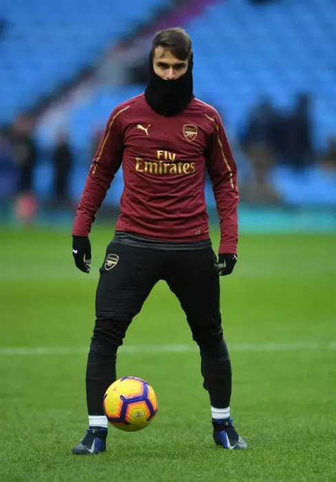 Framed Print : Denis Suarez's Determination: Arsenal's Strategic Preparation for Manchester City (Premier League 2018-19) Framed Print : Denis Suarez's Determination: Arsenal's Strategic Preparation for Manchester City (Premier League 2018-19)