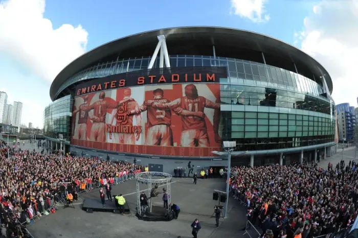Framed Print : Dennis Bergkamp Honored with Statue Unveiling at Arsenal's Emirates Stadium