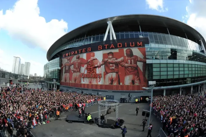 Framed Print : Dennis Bergkamp Honored with Statue Unveiling at Arsenal's Emirates Stadium