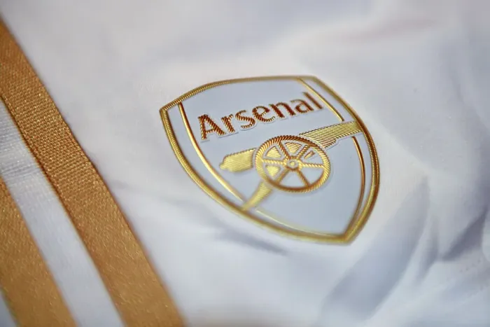 Framed Print : Detailed View of Arsenal FC Badge Ahead of Arsenal v Wolverhampton Wanderers Premier League Clash (2022-23) Framed Print : Detailed View of Arsenal FC Badge Ahead of Arsenal v Wolverhampton Wanderers Premier League Clash (2022-23)