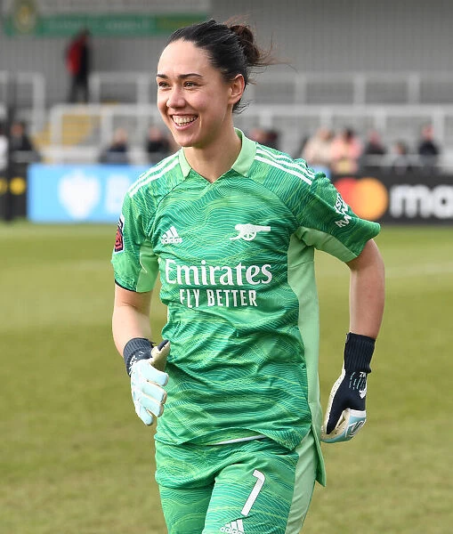 Determined Zinsberger: Arsenal's Star Goalkeeper Shines in FA WSL Showdown Against Manchester United