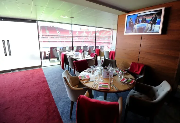 Framed Print : Directors Box. Arsenal 2: 0 Everton. Barclays Premier League. Emirates Stadium, 1 / 3 / 15 Framed Print : Directors Box. Arsenal 2: 0 Everton. Barclays Premier League. Emirates Stadium, 1 / 3 / 15
